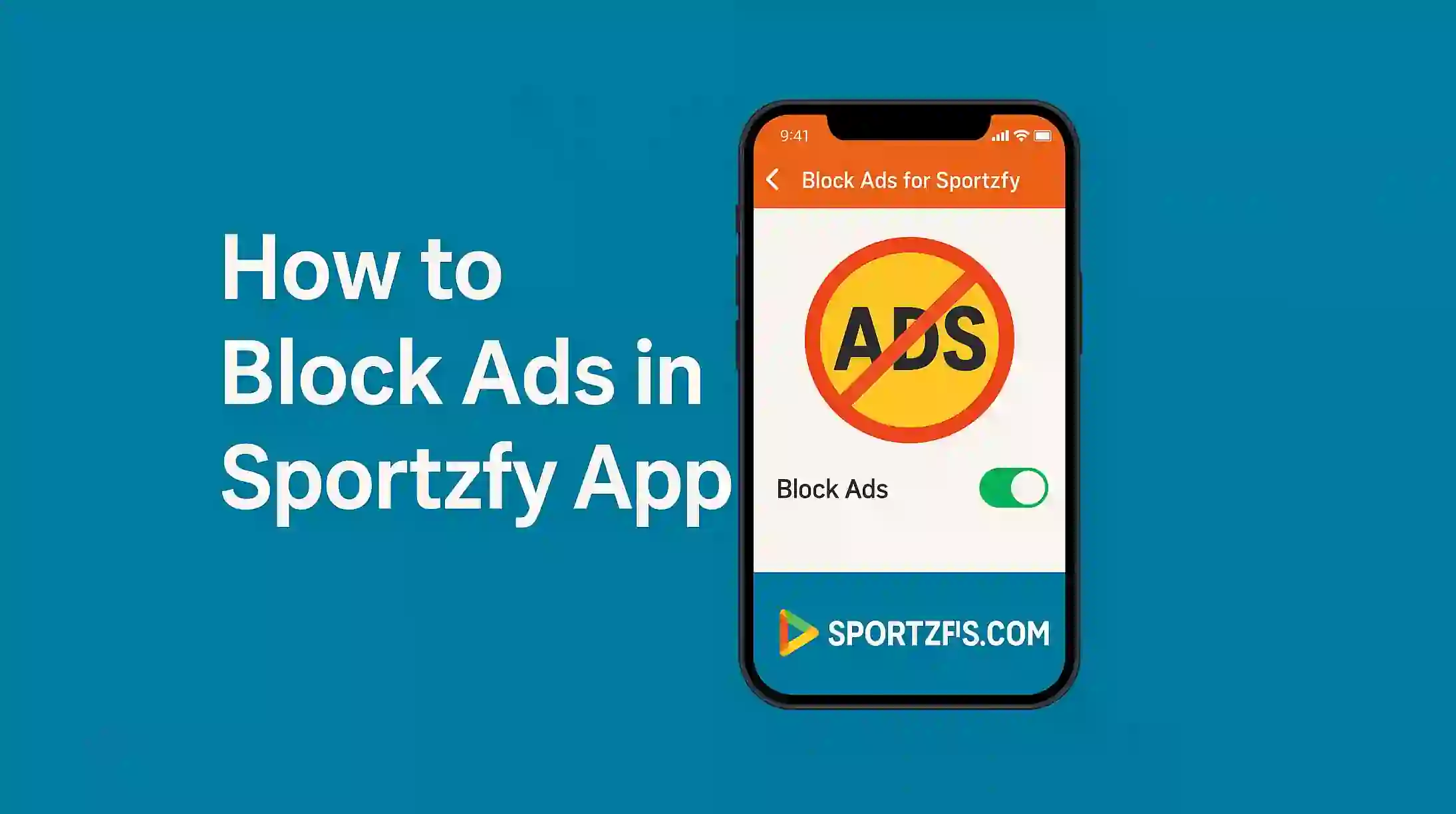 How to Block Ads in Sportzfy App