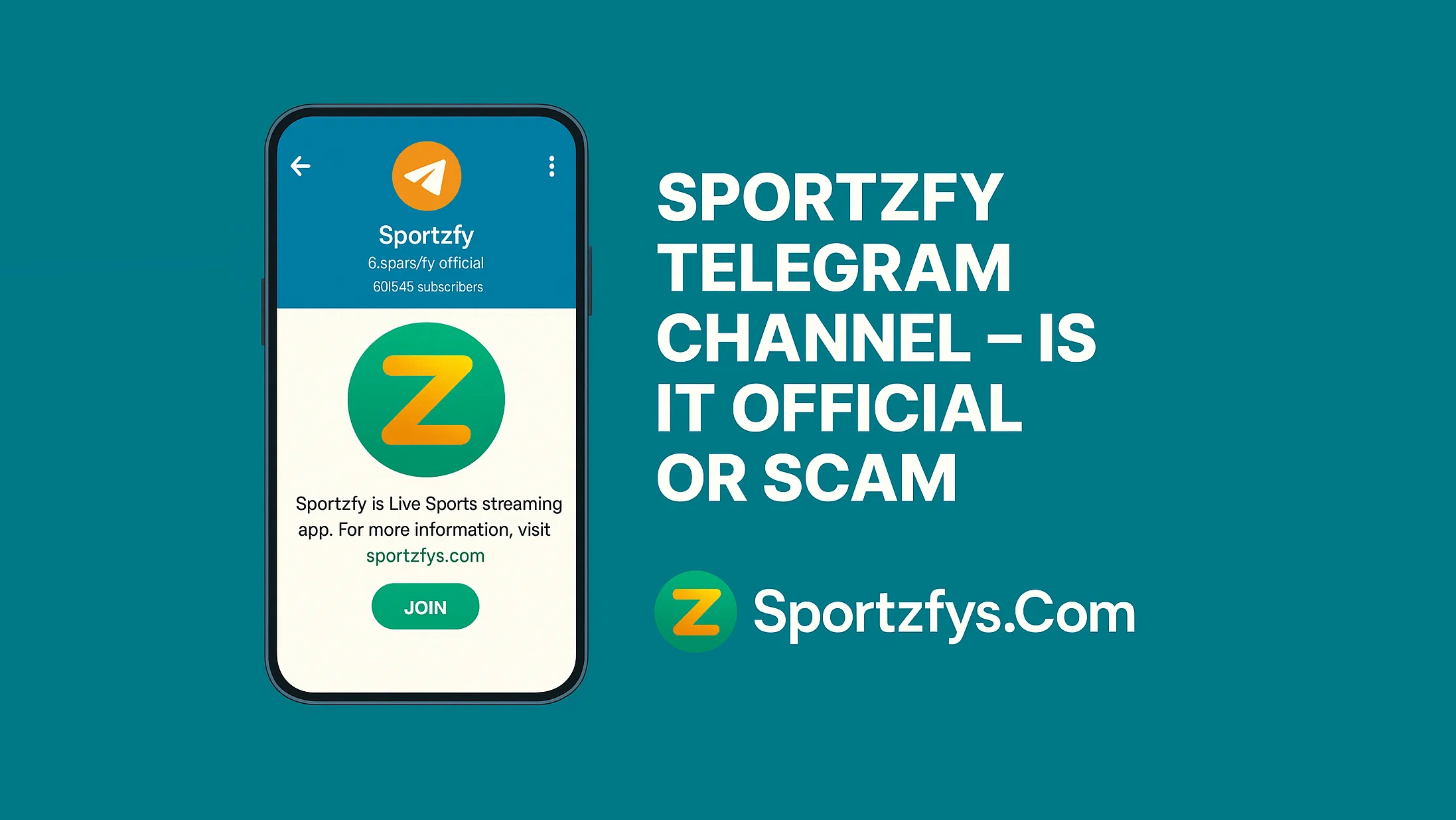 Sportzfy Telegram Channel – Is It Official or Scam