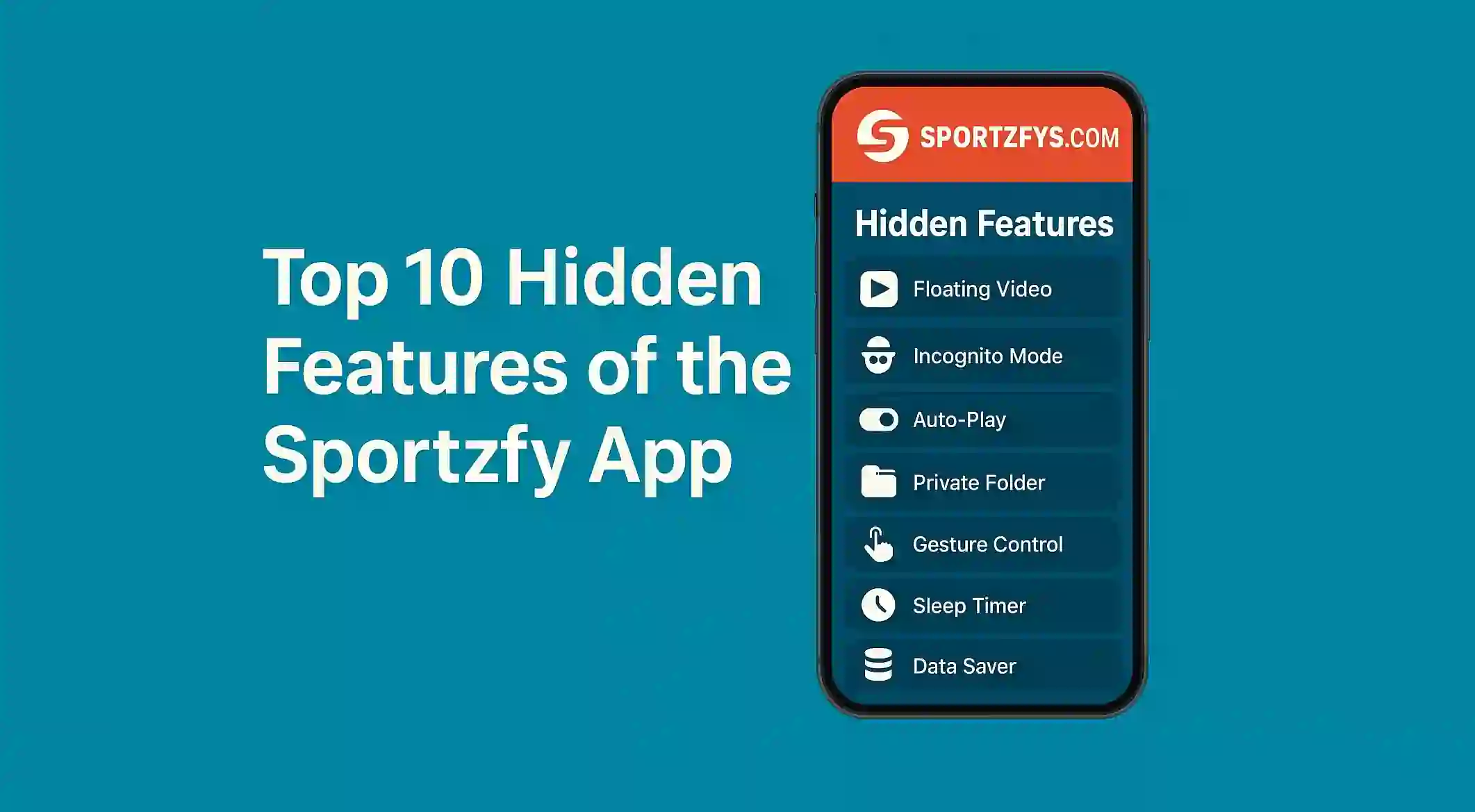 Top 10 Hidden Features of the Sportzfy App
