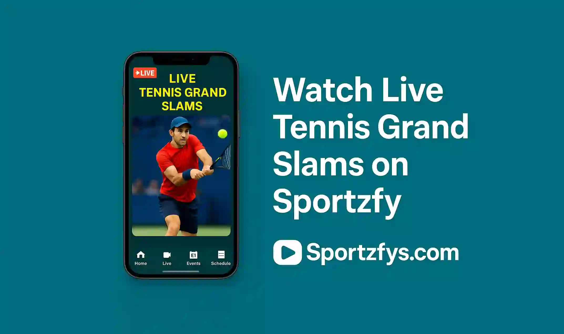 Watch Live Tennis Grand Slams on Sportzfy